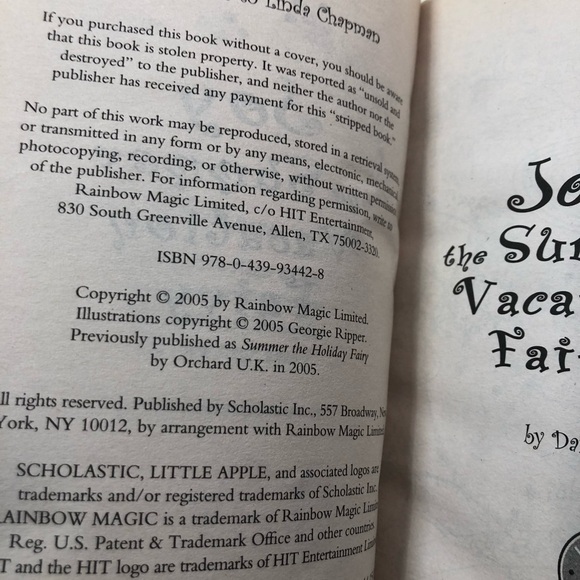 Rainbow magic Special Edition Books Olympia Games Summer Vacation Carnival Fairy - Picture 13 of 16